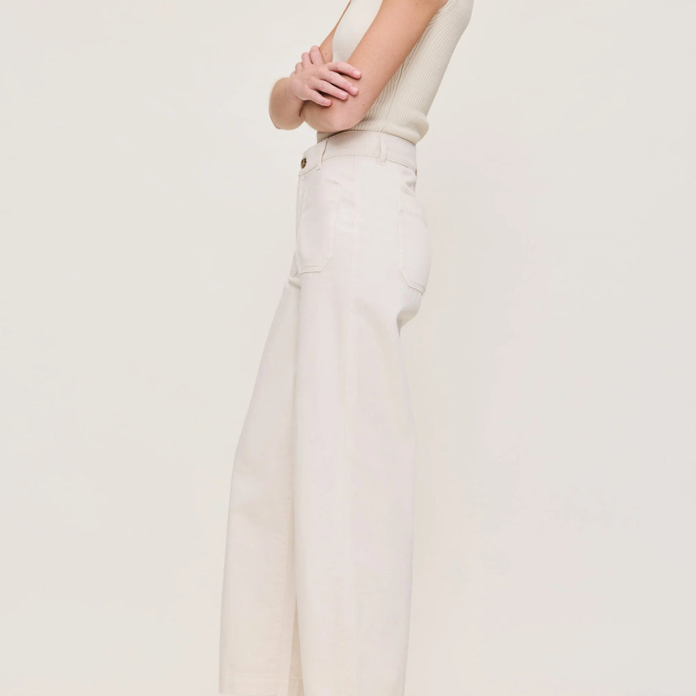 Hepburn White Jeans for Women