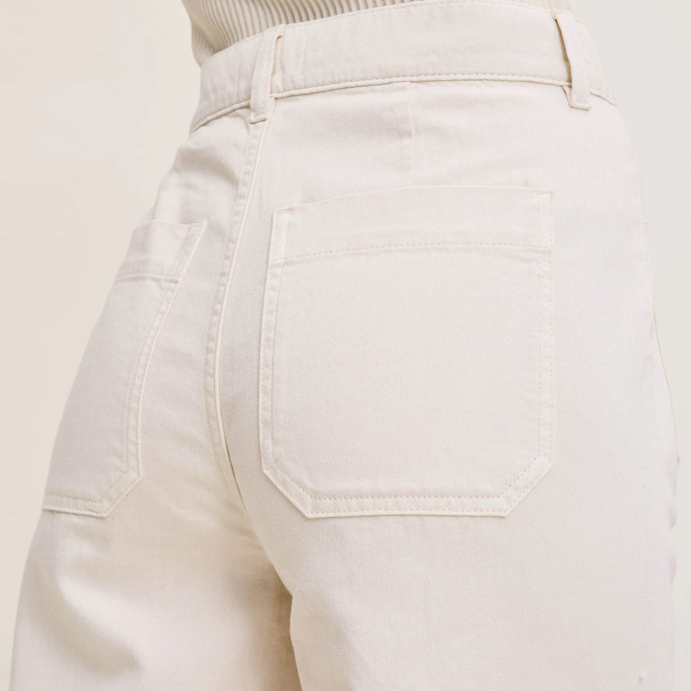 
                  
                    Hepburn White Jeans for Women
                  
                