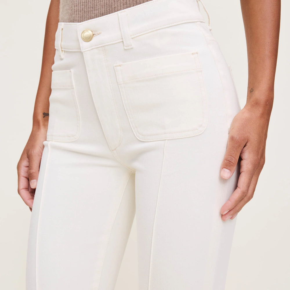 
                  
                    DL 1961 Bridget Boot Crop in Eggshell
                  
                