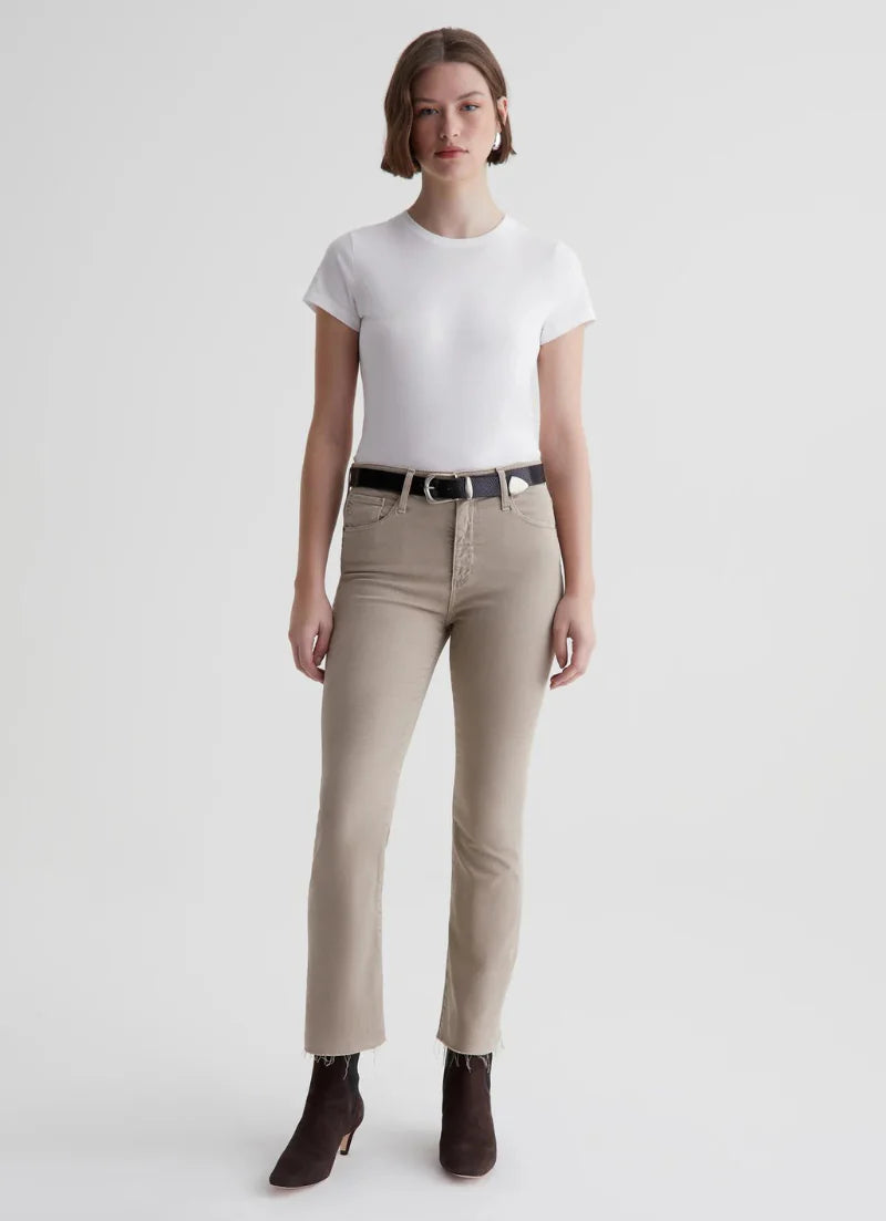 AG Jeans Farrah Boot Cut Sulfur Desert Taupe Jeans