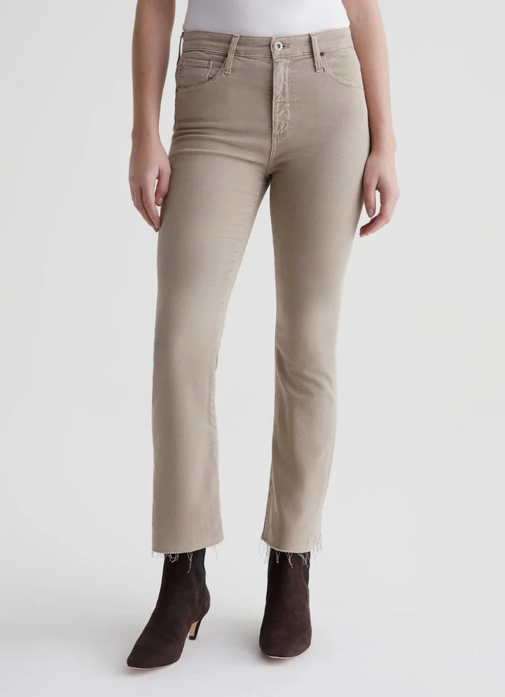 AG Jeans Farrah Boot Cut Sulfur Desert Taupe Jeans