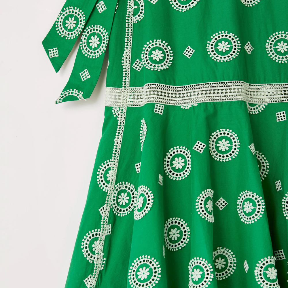 
                  
                    Cartolina Marlo Wrap Skirt In Jade Green
                  
                