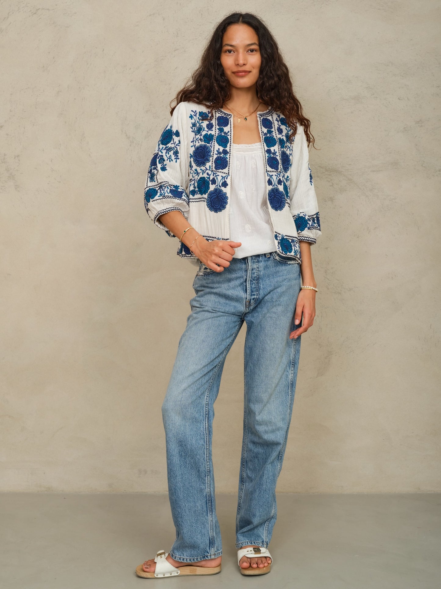 Greta Embroidered Jacket by MABE