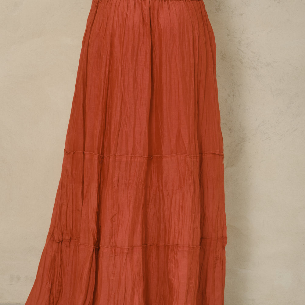 
                  
                    Kora Cotton/silk Maxi Skirt
                  
                