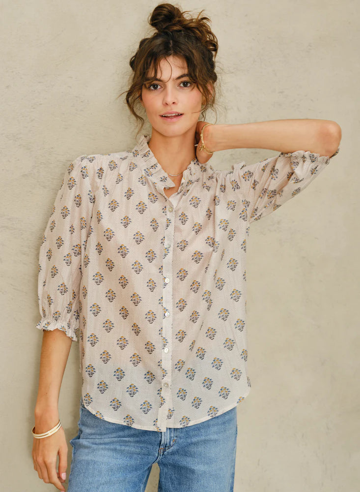
                  
                    Lindi Printed Top - Ecru
Floral Patterned Printed Cotton Silk Long Sleeve Top
                  
                