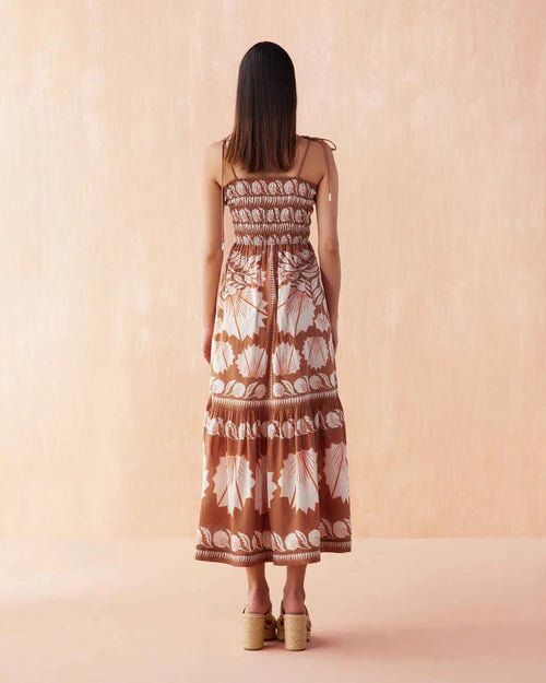 
                  
                    Back of Adley Maxi Dress In Marla
                  
                