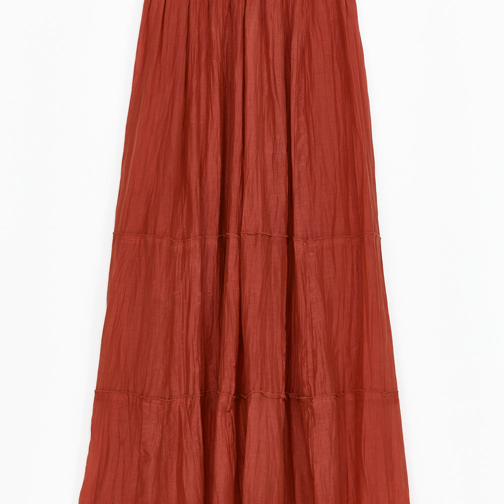 
                  
                    Kora Cotton/silk Maxi Skirt
                  
                